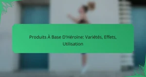 Produits À Base D’Héroïne: Variétés, Effets, Utilisation
